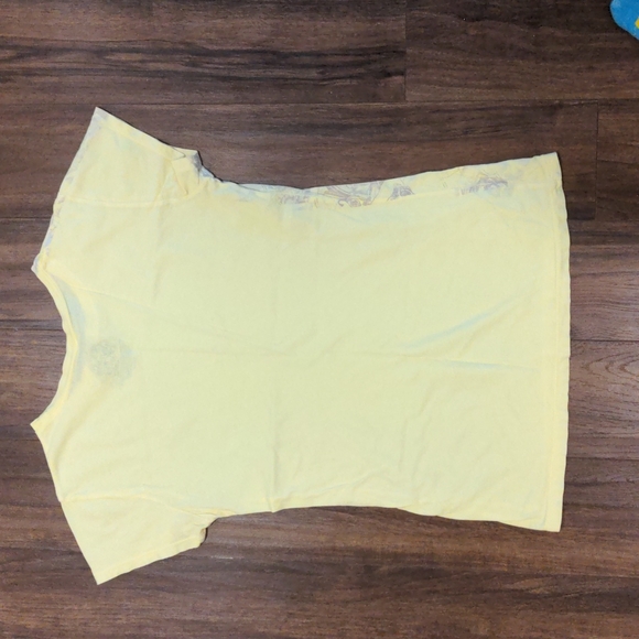 Stranded Graphic Tshirt Yellow Floral - Picture 5 of 6